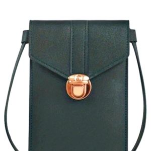 TouchScreen Phone Side Purse in Black
